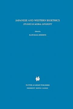 portada japanese and western bioethics: studies in moral diversity (en Inglés)