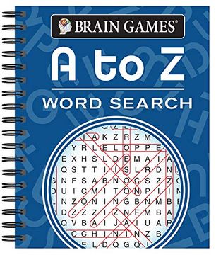 portada Brain Games a to z Word Search (in English)