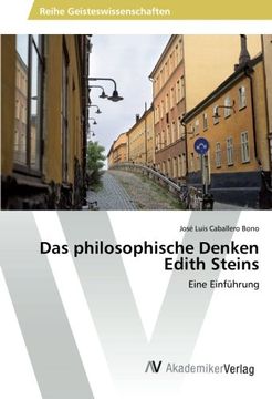 portada Das philosophische Denken Edith Steins: Eine Einführung (German Edition)