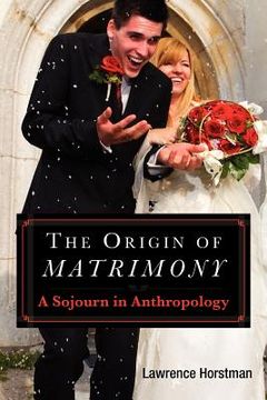 portada the origin of matrimony (en Inglés)