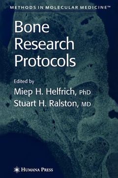 portada bone research protocols (en Inglés)