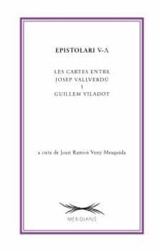 portada Epistolari v-a (en Catalán)