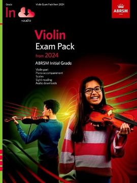 portada Violin Exam Pack From 2024, Initial Grade, Violin Part, Piano Accompaniment & Audio (en Inglés)
