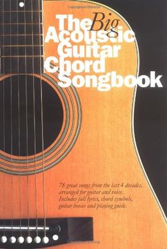 portada The Big Acoustic Guitar Chord Songbook Lyrics & Chords Books
