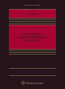 portada Investigative Criminal Procedure in Focus (Aspen Cas) (en Inglés)