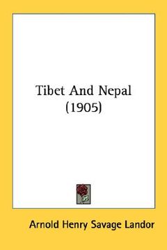 portada tibet and nepal (1905)