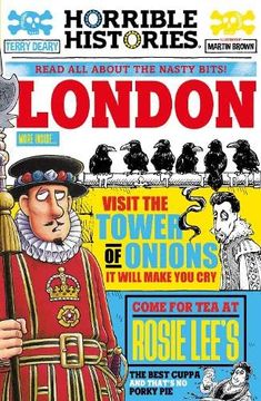 portada Gruesome Guides: London (Newspaper Edition) (Horrible Histories) (en Inglés)