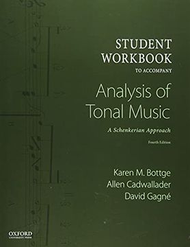 portada Student Workbook: To Accompany Analysis of Tonal Music (en Inglés)