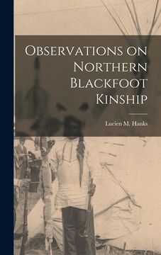 portada Observations on Northern Blackfoot Kinship (en Inglés)