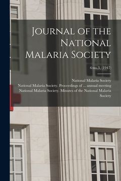 portada Journal of the National Malaria Society; 6: no.3, (1947) (in English)