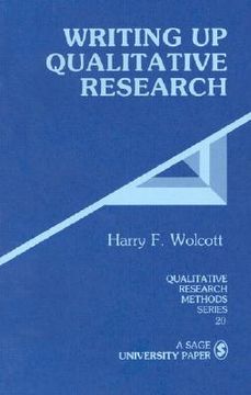 portada writing up qualitative research (en Inglés)