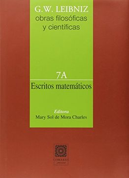portada Escritos Matemáticos 7A (Obras Filosoficas Y Cientificas)