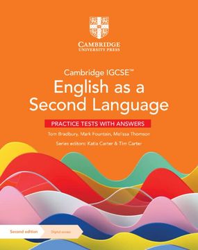 portada Cambridge Igcse(tm) English as a Second Language Practice Tests with Answers with Digital Access (2 Years) (en Inglés)