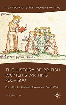 portada The History of British Women's Writing, 700-1500: Volume one (en Inglés)