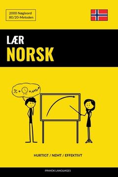 portada Lær Norsk - Hurtigt / Nemt / Effektivt: 2000 Nøgleord (en Danés)