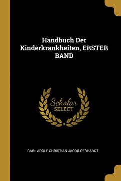 portada Handbuch der Kinderkrankheiten, Erster Band (en Alemán)