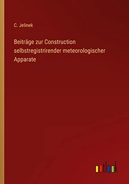 portada Beiträge zur Construction selbstregistrirender meteorologischer Apparate (en Alemán)