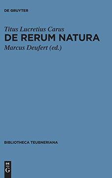 portada De Rerum Natura (en Latin)