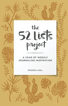 portada The 52 Lists Project Botanical Pattern: A Year of Weekly Journaling Inspiration (a Guided Self-Love Journal for Women With Prompts, Photos, and Illustrations) (en Inglés)