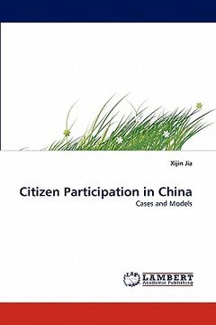 portada citizen participation in china (en Inglés)