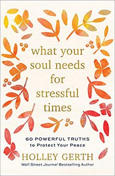 portada What Your Soul Needs for Stressful Times: 60 Powerful Truths to Protect Your Peace (en Inglés)