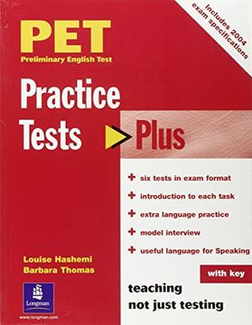 portada Pet Practice Test Plus With key Edition 2004 (en Inglés)