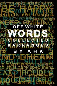 portada WORDS Collected and Arranged: Expanded Edition (en Inglés)