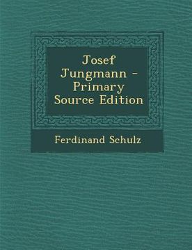 portada Josef Jungmann - Primary Source Edition