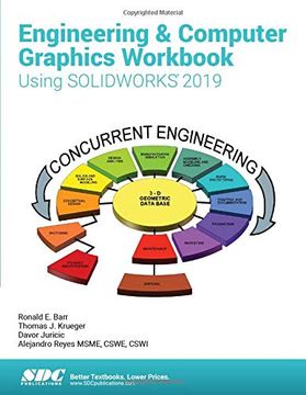 portada Engineering & Computer Graphics Workbook Using Solidworks 2019 (en Inglés)
