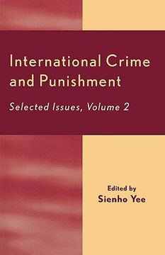 portada international crime and punishment: selected issues: volume 2 (en Inglés)