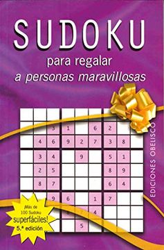 portada Sudoku Para Regalar a Personas Maravillosas