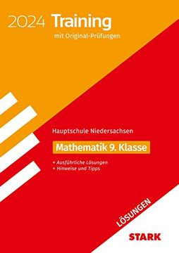 portada Stark Lösungen zu Original-Prüfungen und Training Hauptschule 2024 - Mathematik 9. Klasse - Niedersachsen (en Alemán)