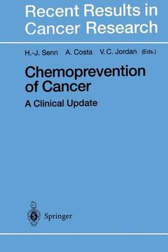 portada chemoprevention of cancer: a clinical update (en Inglés)