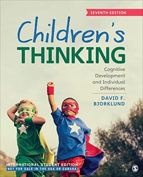 portada Children's Thinking - International Student Edition: Cognitive Development and Individual Differences (Paperback)