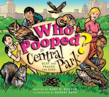 portada Who Pooped in Central Park?: Scat and Tracks for Kids (en Inglés)