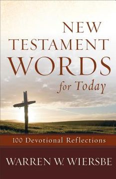 portada New Testament Words for Today: 100 Devotional Reflections (in English)
