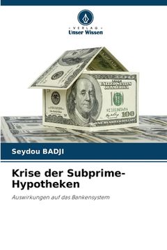 portada Krise der Subprime-Hypotheken (en Alemán)
