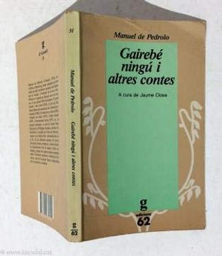 portada Gairebé Ningú i Altres Contes (in Catalá)