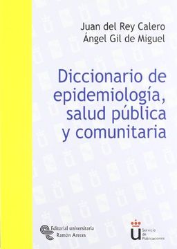 portada Diccionario de Epidemiología, Salud Pública y Comunitaria (Universidad Rey Juan Carlos)