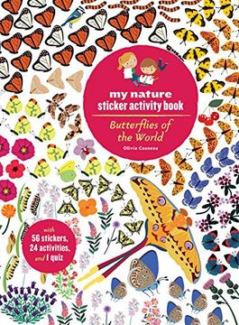 portada Butterflies of the World: My Nature Sticker Activity Book (in English)