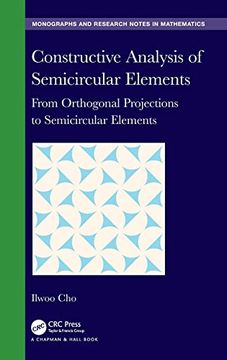 portada Constructive Analysis of Semicircular Elements (Chapman & Hall 