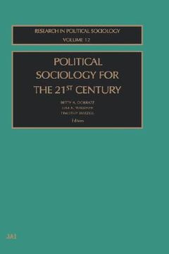 portada political sociology for the 21st century (en Inglés)