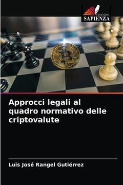 portada Approcci legali al quadro normativo delle criptovalute (in Italian)