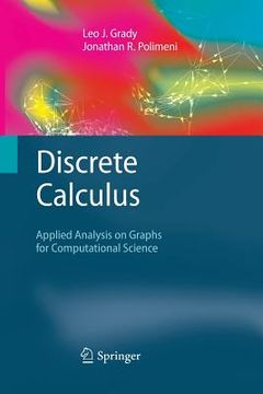 portada Discrete Calculus: Applied Analysis on Graphs for Computational Science (in English)