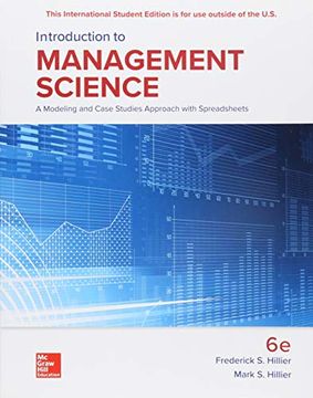 portada Introduction to Management Science: A Modeling and Case Studies Approach With Spreadsheets 