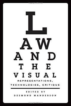 portada Law and the Visual: Representations, Technologies, Critique (en Inglés)