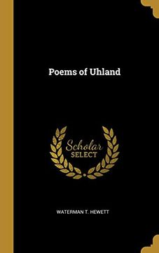 portada Poems of Uhland (in German)