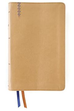 portada Niv, Student Bible, Personal Size, Leathersoft, Tan, Thumb Indexed, Comfort Print (in English)