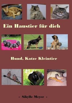 portada Ein Haustier für dich: Hund, Katze, Kleintier (en Alemán)