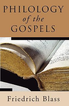 portada philology of the gospels (en Inglés)